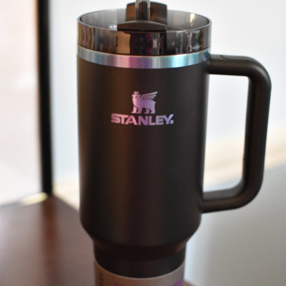 The Black Chroma Quencher H2.0 FlowState™ Tumbler 40 ounces